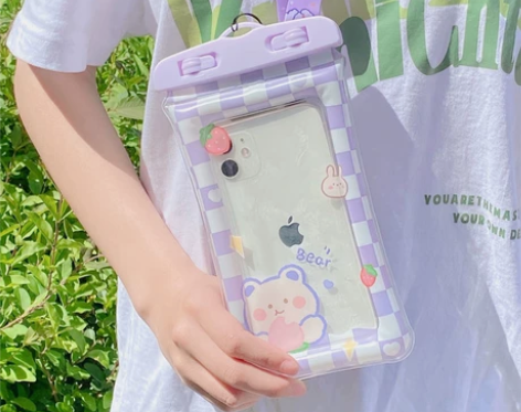 买一送一超值手机防水袋可触屏密封潜水包游泳...