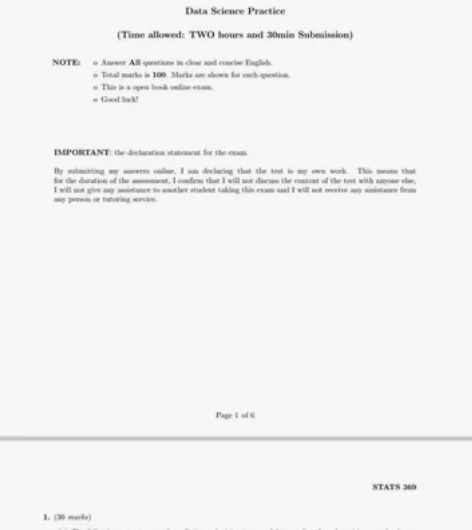 留学生考试，英文统计和数学，金融，会计，微...