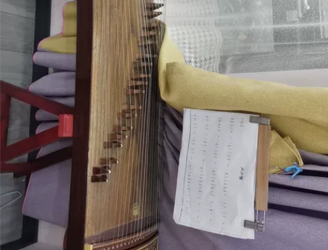 敦煌古筝,女儿放弃学古筝了,闲置在家 感兴...