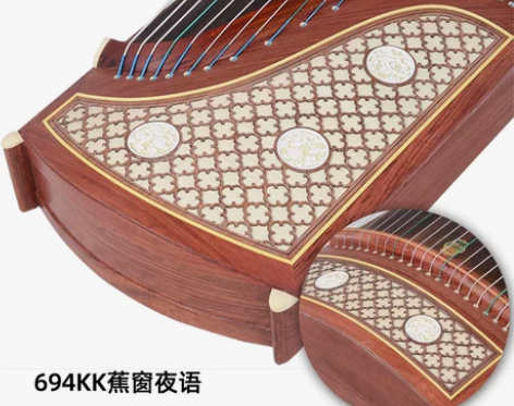 【狂欢价】敦煌牌敦煌实木古筝694KK蕉窗...