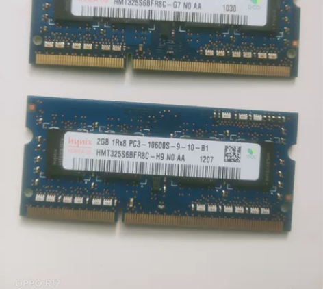笔记本电脑内存2G两只  参数看图片  标...