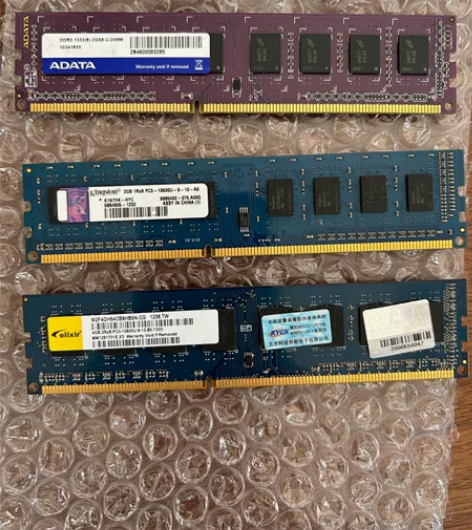 尔必达内存，一根4g ddr3内存，使用正...