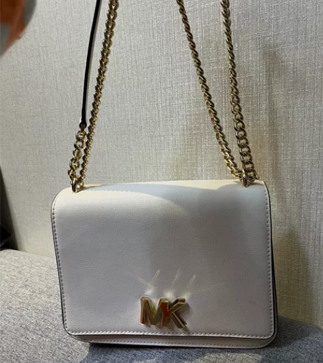 【经典单品】MK 小号羊皮链条包单肩包斜挎...