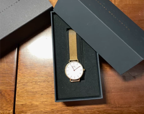 dw手表女 PETITE系列优雅流金表28...