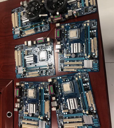 技嘉主板GA-G41MT-D3 拆机电脑主...