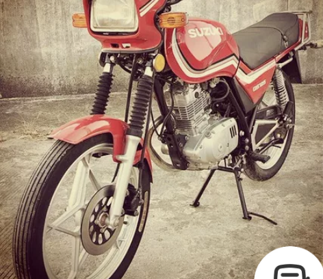 原装铃木王刀仔GS125摩托车男装跨骑式代...