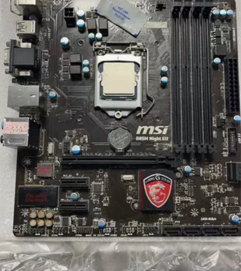 i5 4590+微星b85m暗夜精灵主板带...