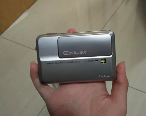 卡西欧exV7 CCD 表面没什么瑕疵 实...