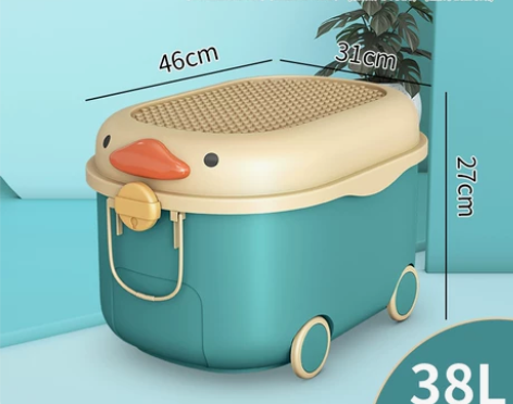 【烈儿推荐】儿童玩具收纳箱家用整理箱储物箱...