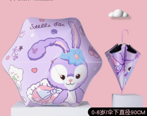 开学季全新圆角小学生幼儿园防戳安全雨伞儿童...