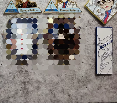 【出包】怪盗基德名侦探柯南金属徽章 无盈利...