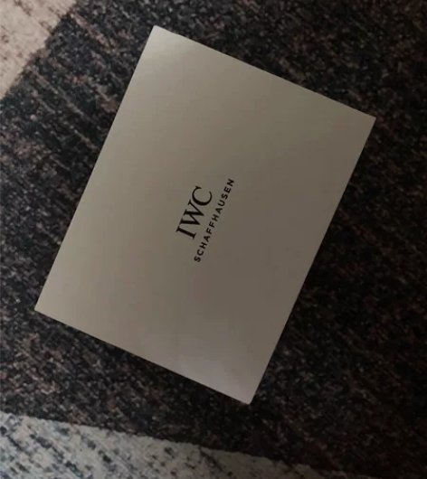 便携表盒，万国IWC，黑色，真皮，全新未使...