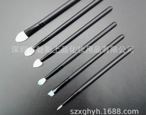 硅胶6支眼部硅胶刷彩妆眼影刷