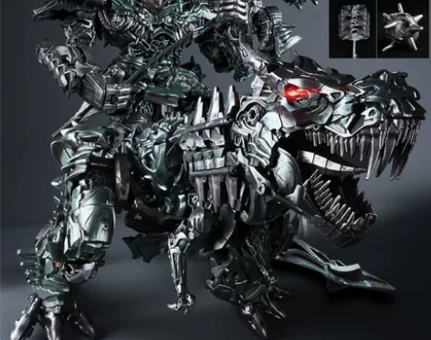 变形玩具合金正版擎天金刚柱钢索恐龙大黄蜂机...