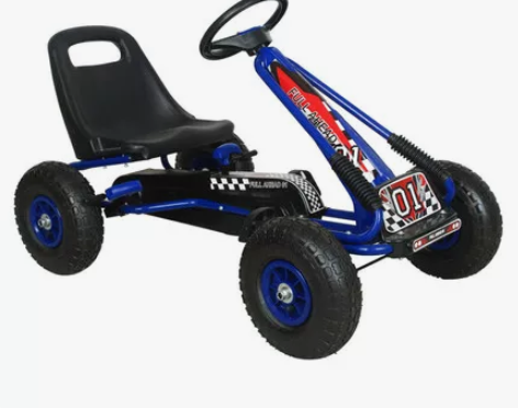 儿童卡丁车四轮脚踏自行车运动健身益智玩具汽...