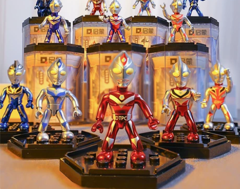 启蒙奥特曼积木儿童玩具男孩益智3到6岁12...