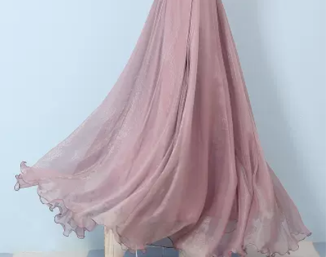 海边拖地长裙仙女8米大摆裙沙滩度假显瘦夏季...