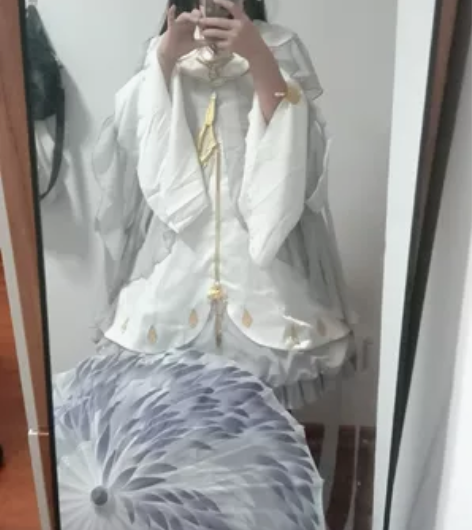 急出!!悠窝窝剑三cos鹤梦伞萝 m码大全...