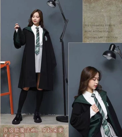 现货哈利波特cos格兰芬多魔法袍斗篷斯莱特...