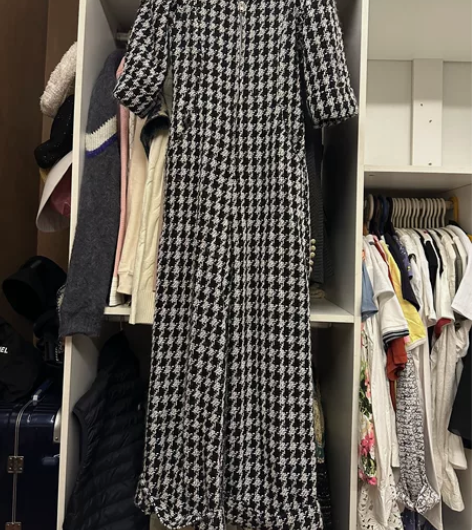 小香风连体裤 S码 新旧如图 借lisaw...