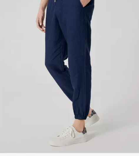 热风夏季棉麻裤 感兴趣的话点“我想要”和我...