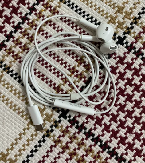 荣耀扁头Type_c原装耳机,苹果扁头耳机...