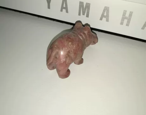 河马摆件 不懂材质 坠手 售出恕不退换 卖...