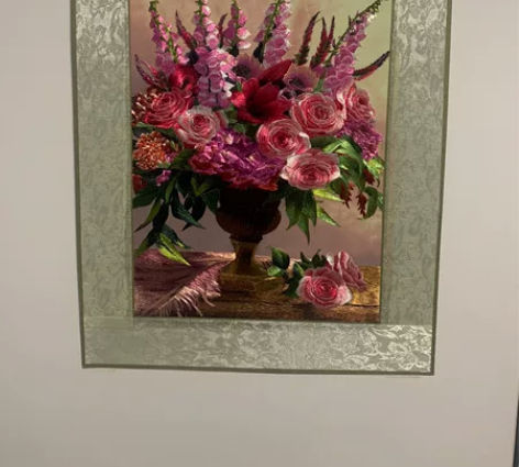 苏州刺绣画38x47cm 适合居家办公室壁...