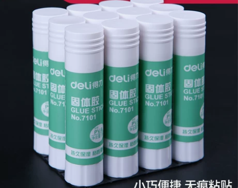 得力固体胶 固体胶水无甲醛大号36g/21...