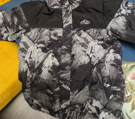 转让个人实体购入361男士羽绒服 填充量8...