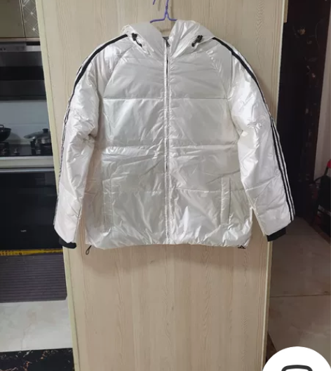 全新男士免洗羽绒服，胸围64，衣长71，给...