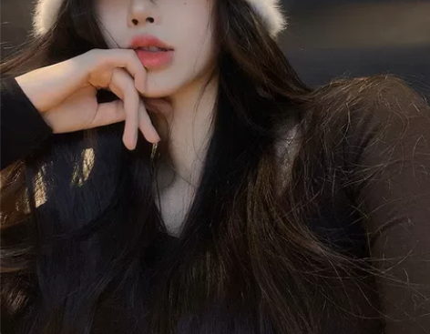 兔毛帽子女秋冬季显脸小毛茸茸毛绒帽潮保暖护...