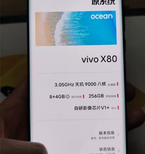 vivo X80 8GB+256GB 旅程...