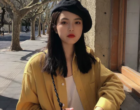 日系透气薄款百搭休闲贝雷帽 感兴趣的话点“...