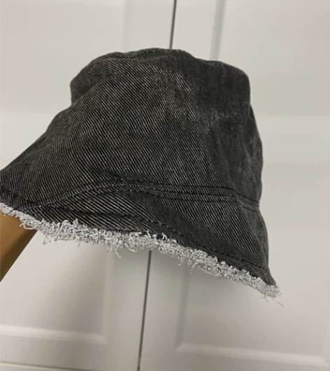 渔夫帽遮阳帽牛仔毛边帽子 感兴趣的话点“我...