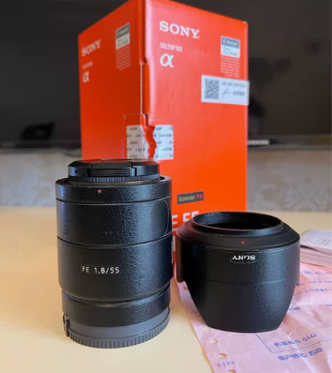 索尼55 1.8定焦镜头 蔡司头 懂得都懂...