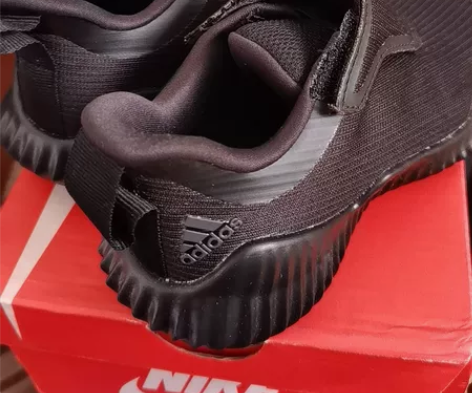 阿迪飞机鞋 尺码11K尺子测量内长180 ...