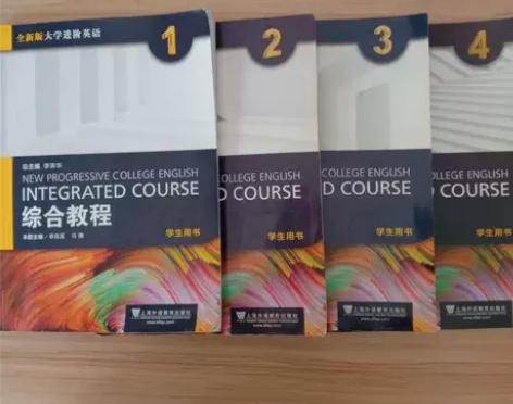 正版二手 大学进阶英语1234 学生用书 ...