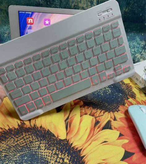 【全国包邮】无线蓝牙平板键盘苹果ipad电...