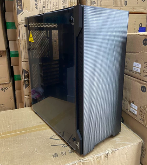 全新爱国者T16机箱玻璃侧透，大五金机箱支...