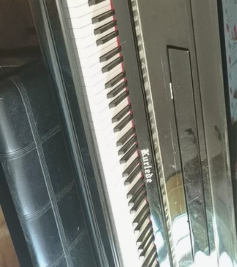 给孩子买钢琴，不能坚持学习，忍痛转让，给有...