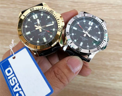 限量卡西欧手表男夜光蓝水鬼钢铁黑暗之心非机...