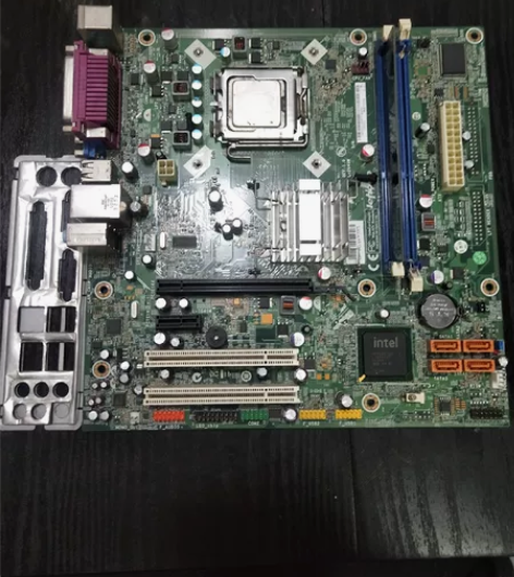 联想l-g41m主板带e7500 cpu，...