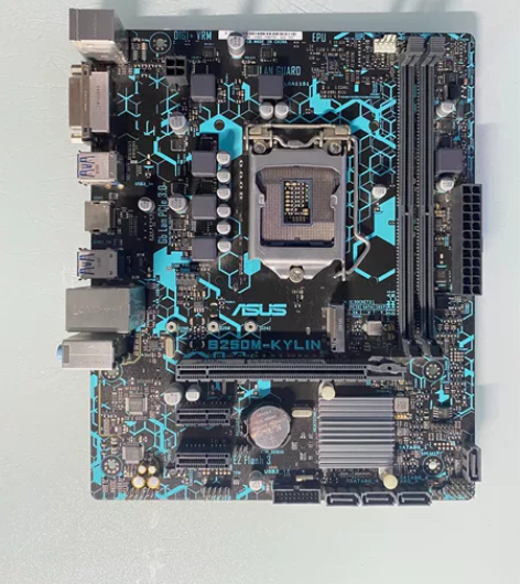华硕b250m-kylin主板支持支持6代...