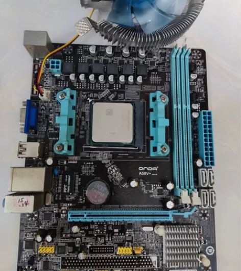 AMD A8 7500cpu+昂达主板，带...
