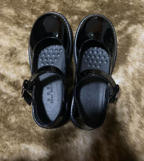 自然玛丽珍鞋日系jk软妹圆头娃娃鞋小众设计...