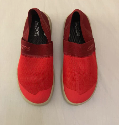 全新！李宁女撞色一脚蹬运动休闲鞋！36码，...