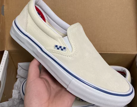 Vans slip on pro一脚蹬翻毛...