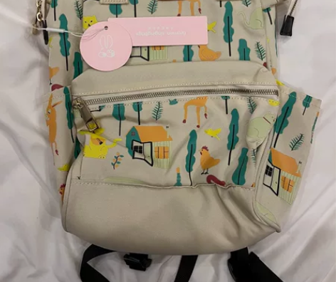 断舍离，全新旅行包，也可以当妈妈包，内兜很...