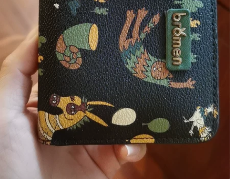 Bromen不莱玫钱包，短款，图片都是实拍...